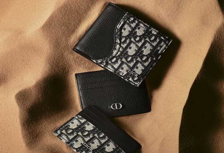 where are DIOR wallets made